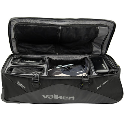 New Valken Phantom Agility Rolling Paintball Large Gear Bag Black FREE SHIPPING - Valken Paintball