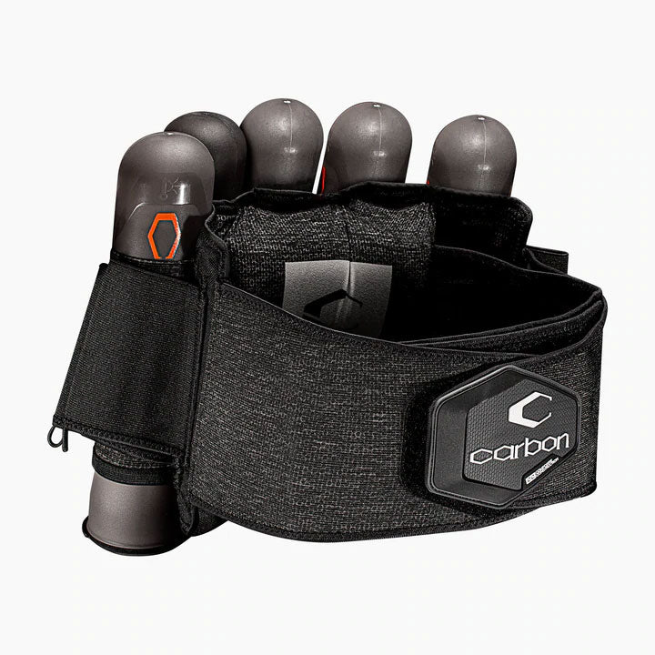 Carbon Paintball CC Pod Harness - 5+8 - Heather Grey - S/M