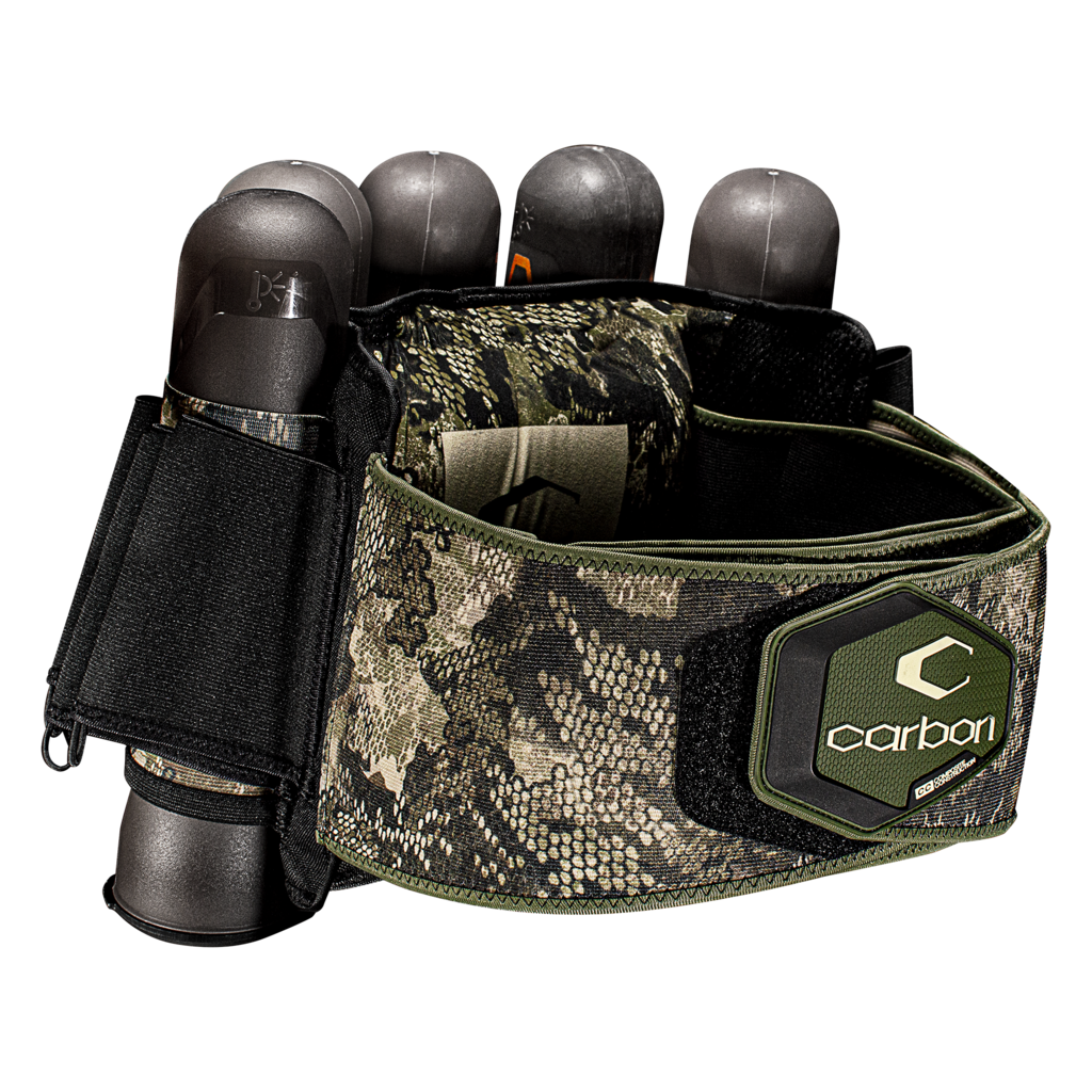 Carbon Paintball CC Pod Harness - 5+8 - Camo - L/XL