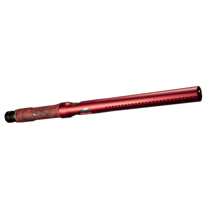CRBN Carbon IC Paintball Barrel - Graphic Red - Autococker Thread
