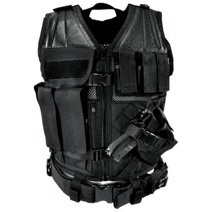 Tactical Airsoft Vest - Black - NC Star