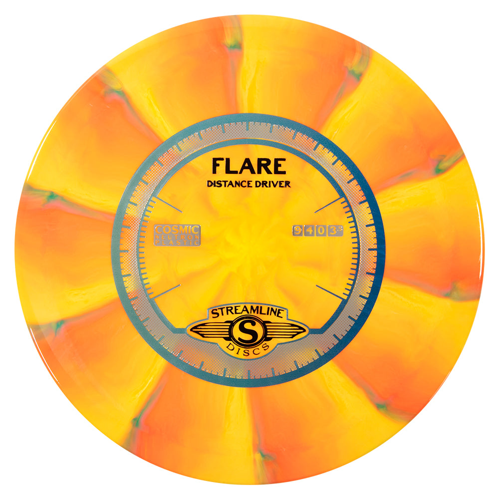 Streamline Cosmic Neutron Flare Disc