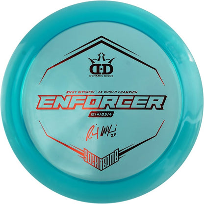 Dynamic Discs Lucid-X Enforcer Disc Ricky Wysocki Sockibomb Stamp