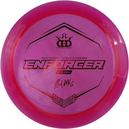 Dynamic Discs Lucid-X Enforcer Disc Ricky Wysocki Sockibomb Stamp