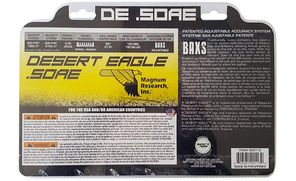 Desert Eagle Spring Powered Airsoft Pistol - Black/Dark Earth - Cybergun