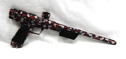Used Bob Long MVP Red Camo Pump Paintball Marker - Bob Long