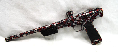 Used Bob Long MVP Red Camo Pump Paintball Marker - Bob Long