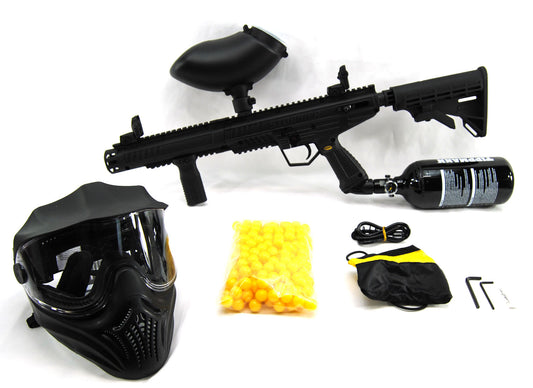 Tippmann Stormer Tactical Paintball Package 200 Rd Loader Paintballs 48/3000 Tank - Tippmann