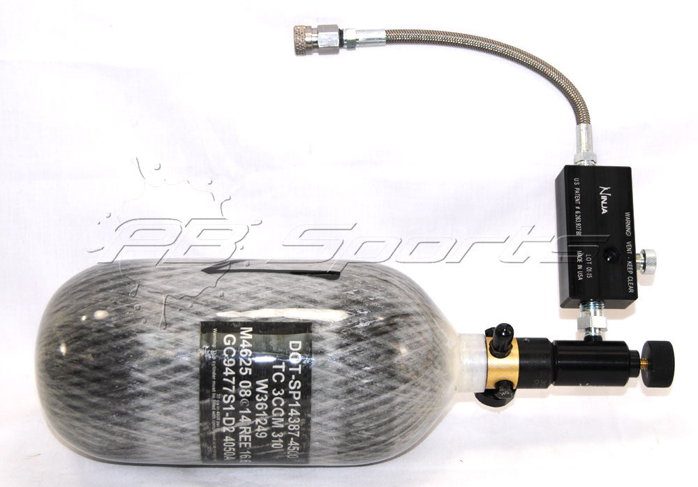 Ninja 77ci 4500 psi PCP Fill station complete - Ninja Paintball