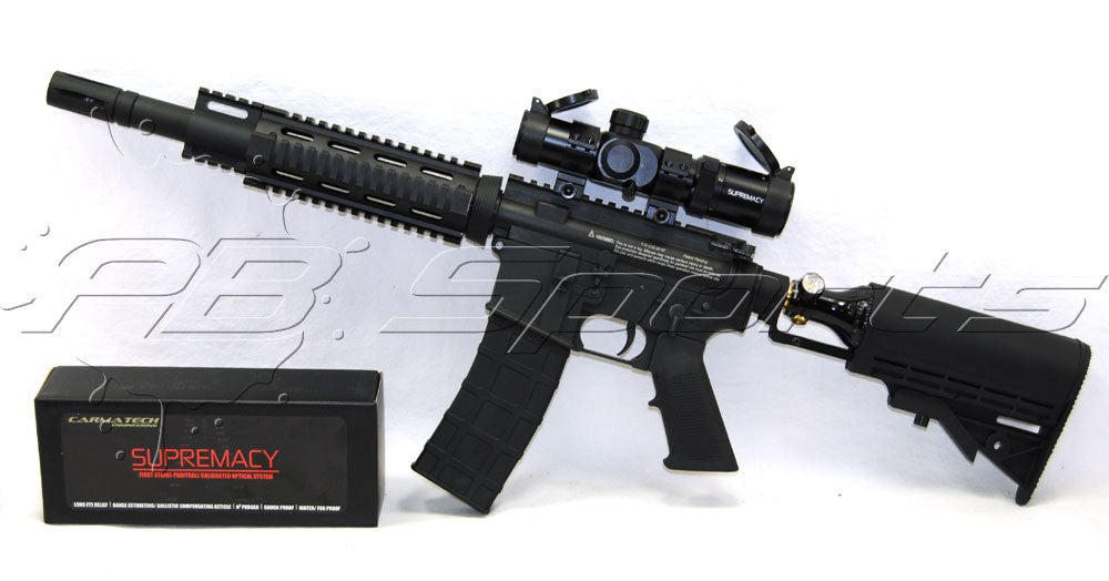 Cutlass Paintball Tiberius Arms T15 Carmatech Supremacy Scope Package - Cutlass