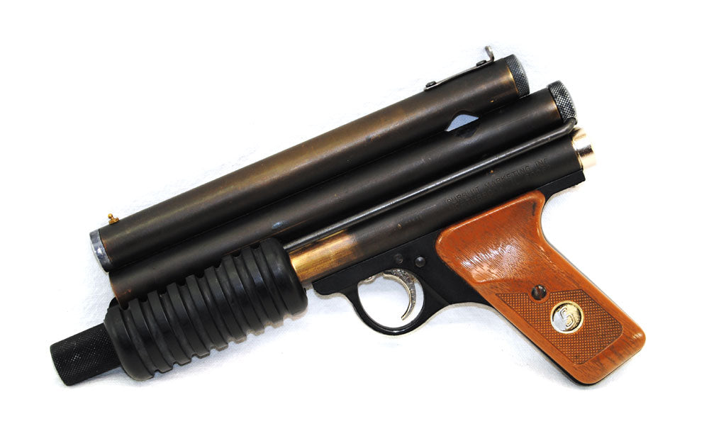 Used Sheridan PGP Pump Pistol Vintage Paintball Marker Brass Body RARE with Holster - PGP
