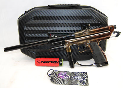 NEW Inception Designs RETRO Sleeper Paintball Autococker Custom Anodized Rust - Inception Designs