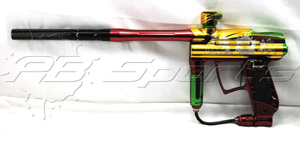 USED Angel A1 Fly Rasta - Lasered - Angel Paintball Sports