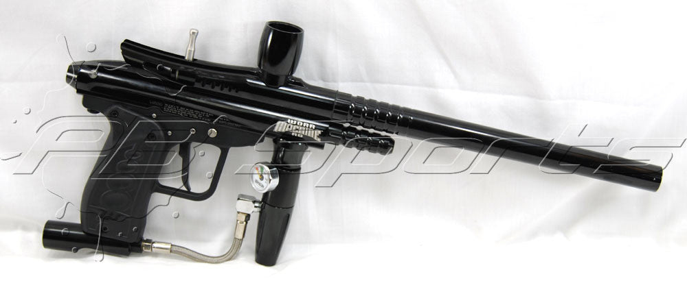 Used WGP Worr Machine RG Paintball Marker with matching WGP Grip Stock Bolt - WGP