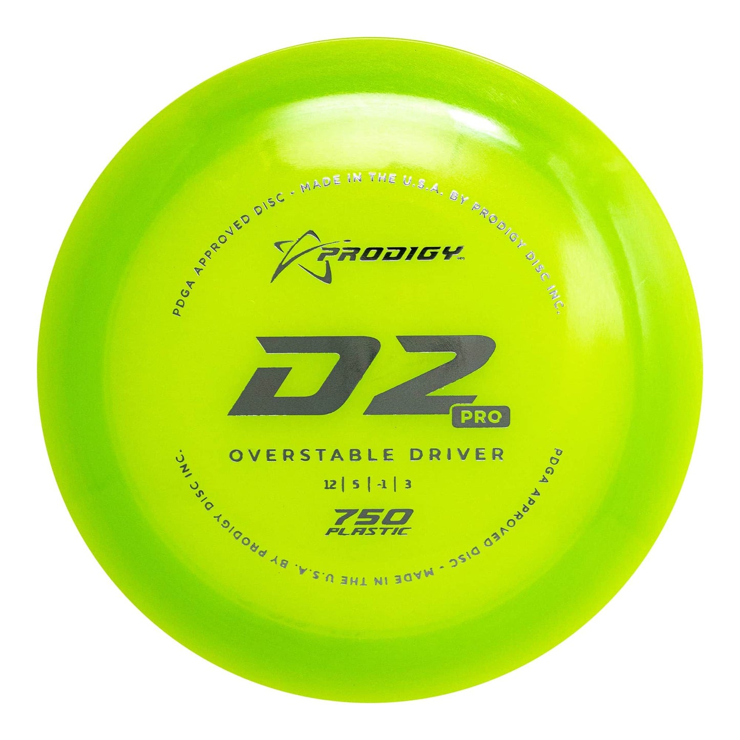 Prodigy D2 Pro Distance Driver Disc - 750 Plastic