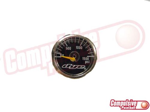 Dye Mini Gauge 1500 PSI - Invert