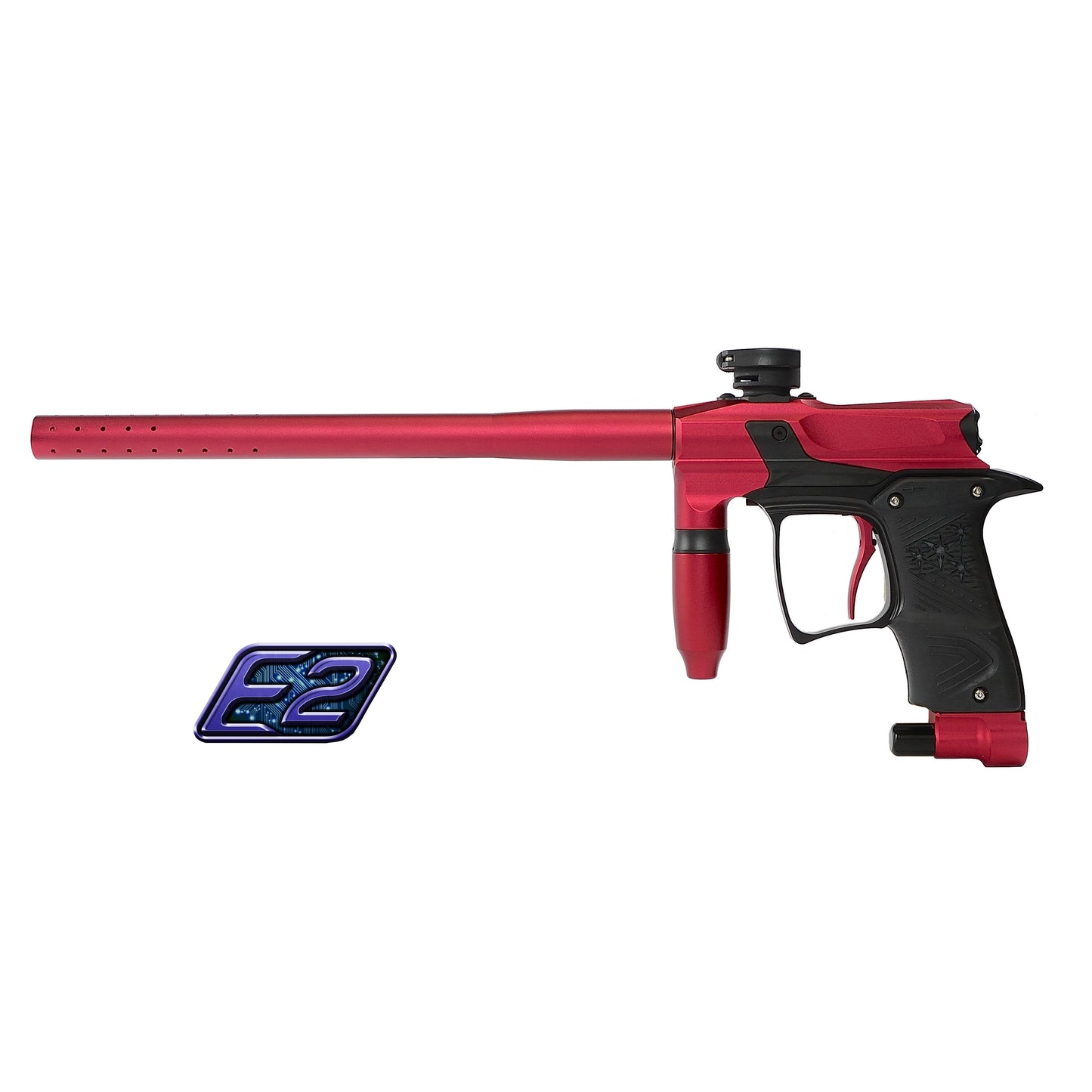 Dangerous Power E2 Electronic Speedball Paintball Marker Red - Dangerous Power