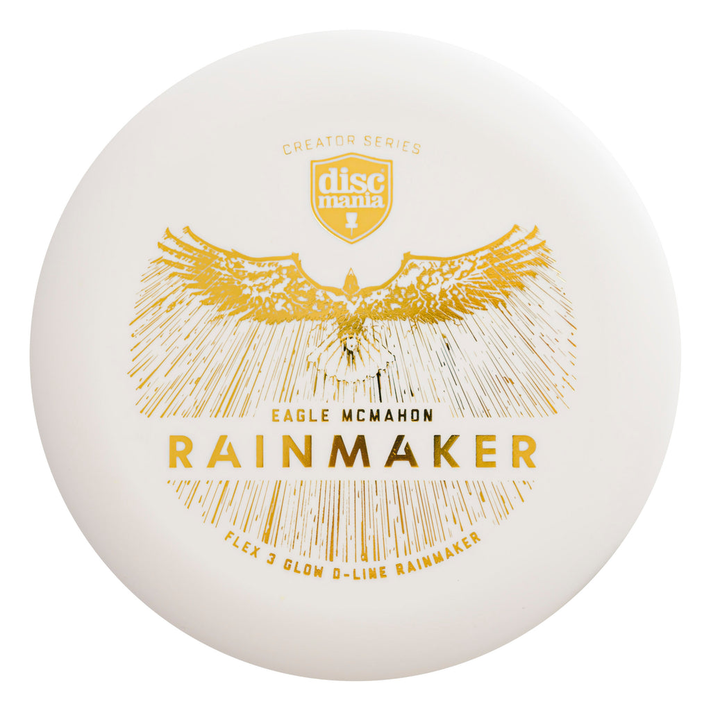 Discmania Eagle McMahon Creator Series Glow D-Line Rainmaker Flex 3 disc