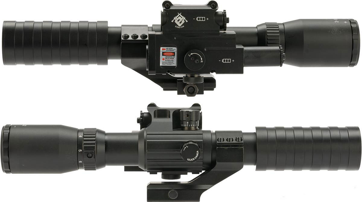 Evike 3-9x32 Variable Scope w/ Laser Aiming Module