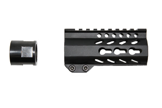 First Strike/Tiberius Arms T15 Keymod Handguard - 4 inch - Tiberius Arms