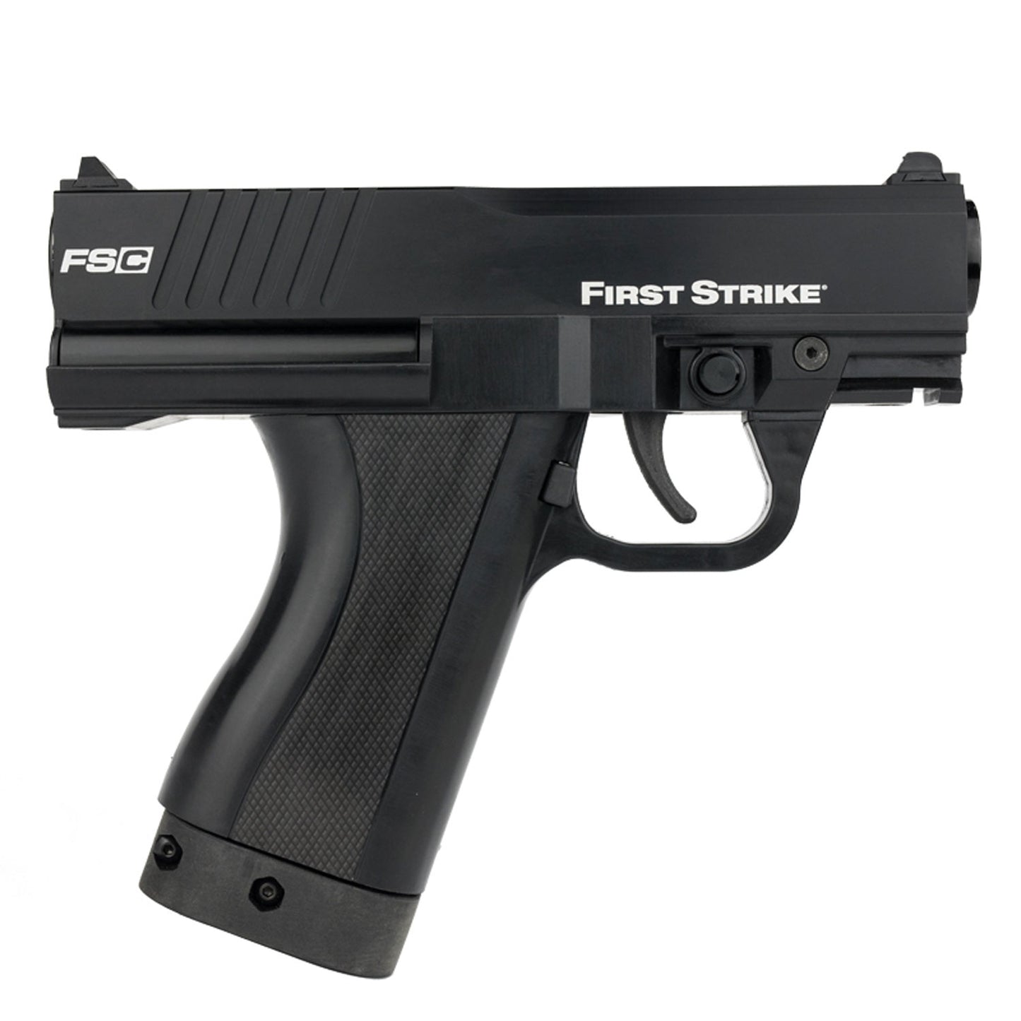 First Strike FSC (First Strike Compact) Paintball Pistol with Holster - Black - First Strike