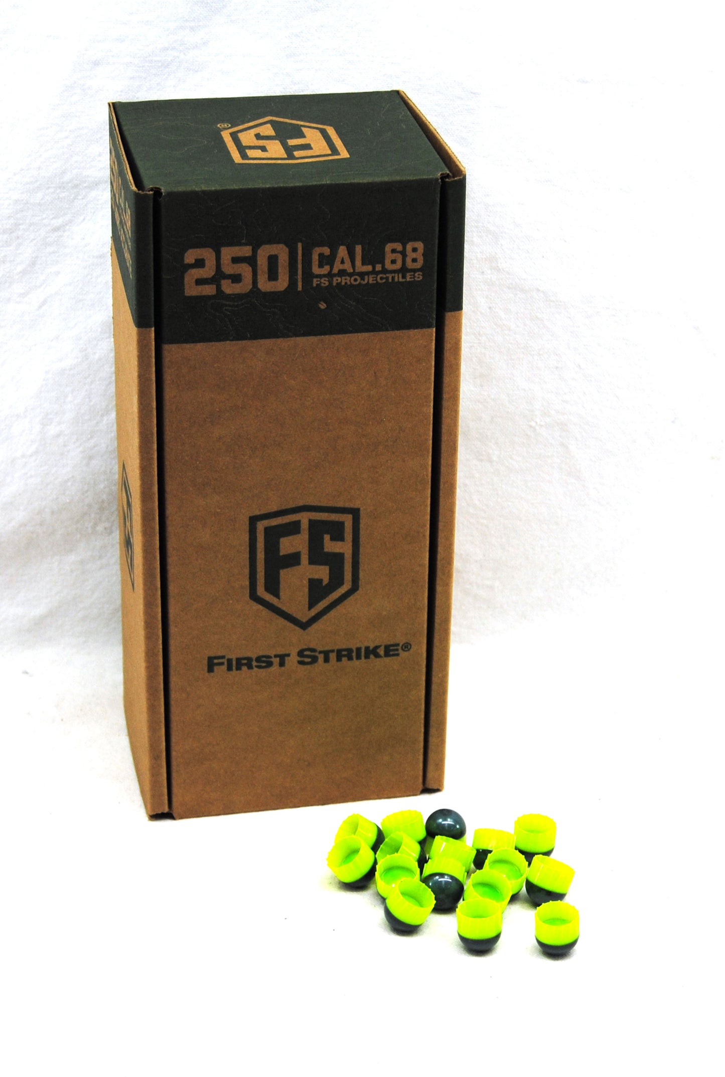 First Strike Rounds - 250ct - Smoke/Green - Green - First Strike