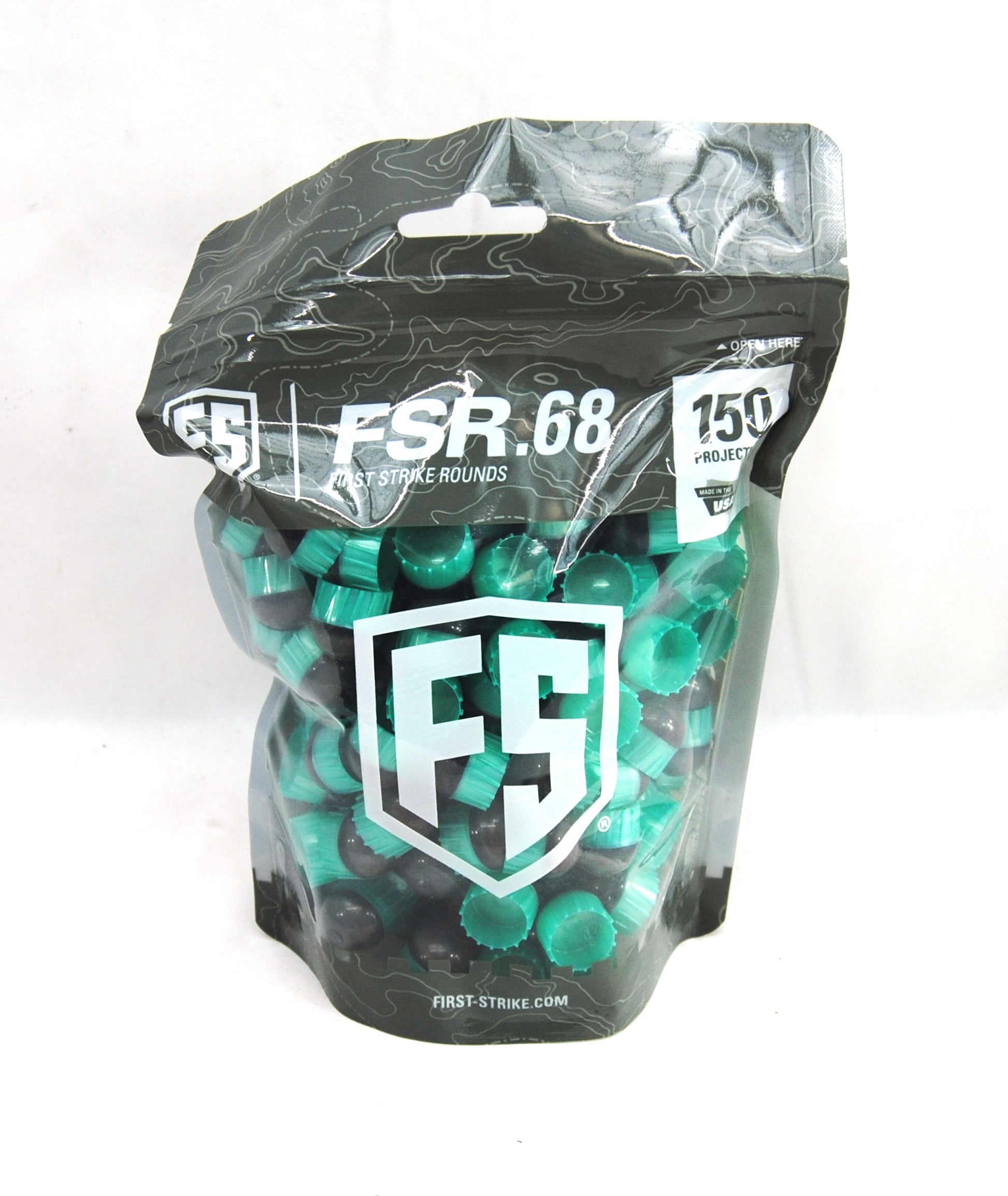 First Strike Rounds - 150 Count - Smoke/Mint Green - Orange - First Strike