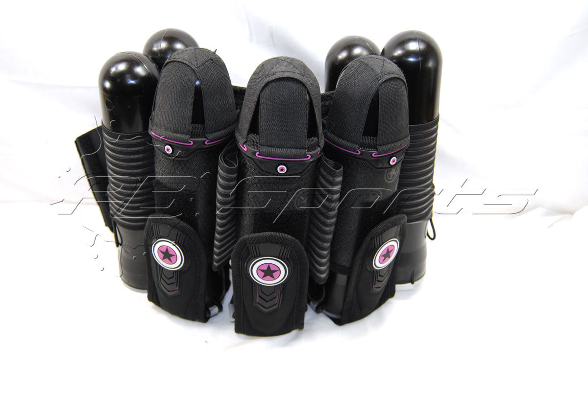 GI Sportz Race 3+6 Harness - Purple / Black - G.I. Sportz