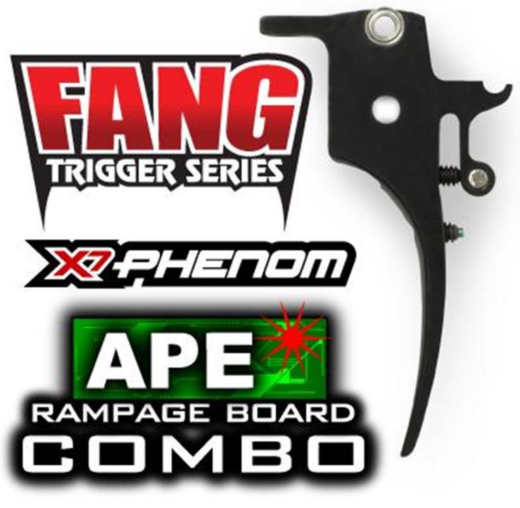 TechT Fang Trigger System &amp; Phenom APE Board Combo Kit (Tippmann X7 Phenom ONLY) - TechT