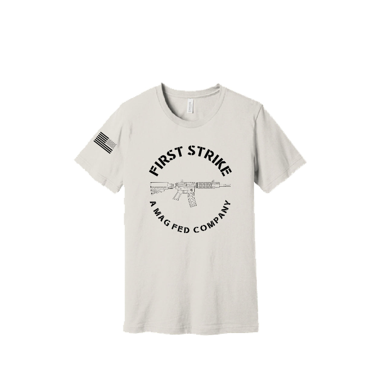 First Strike T-Shirt - Vintage White