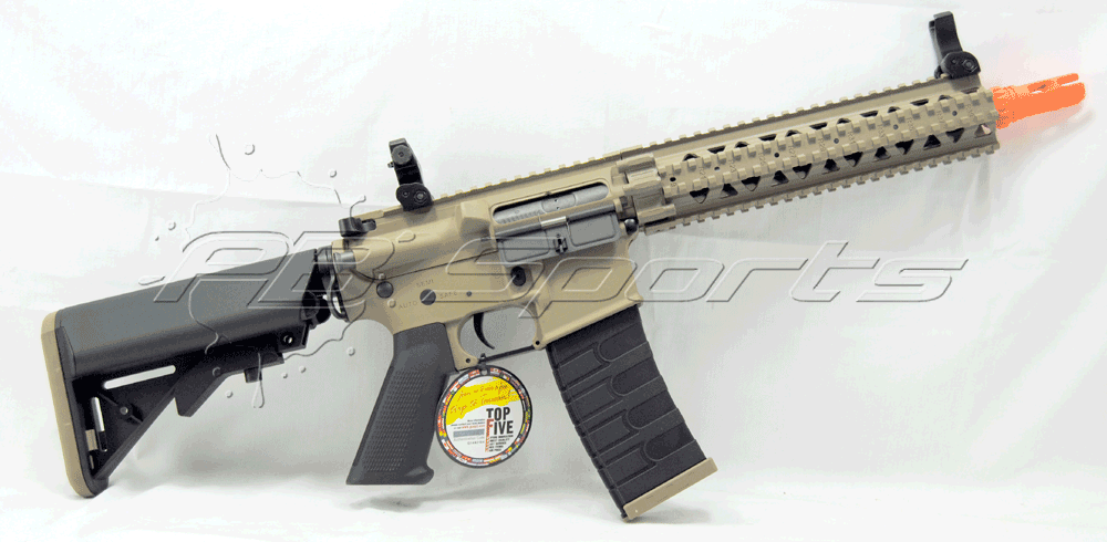 G&amp;G Combat Machine MK18 Mod 1 Tan Black AEG - G&amp;G