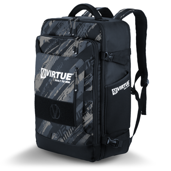Virtue Gambler Backpack & Gear Bag - Graphic Black