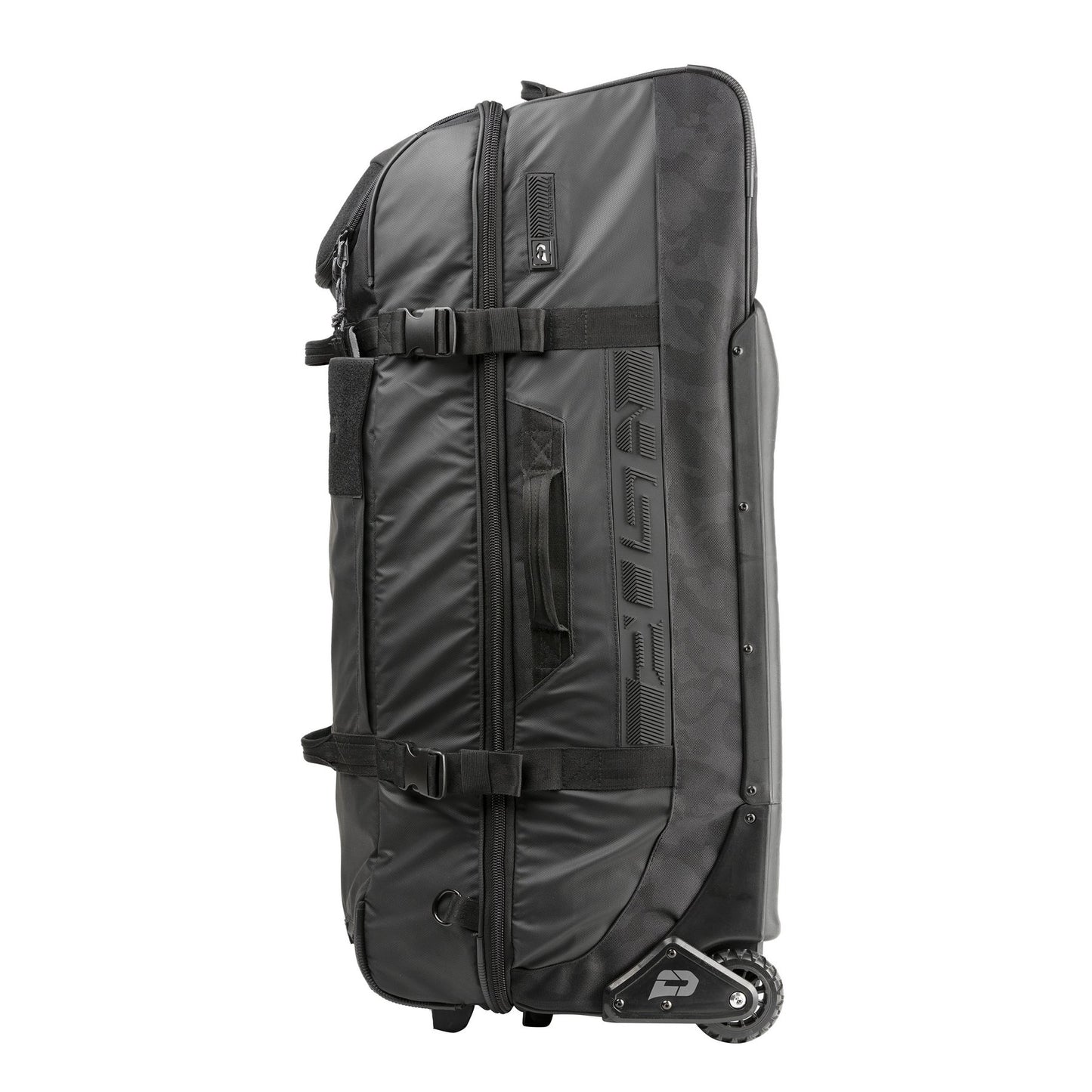 Push Paintball Division 1 Large Roller Gearbag w/ Black Backpack Strap Kit