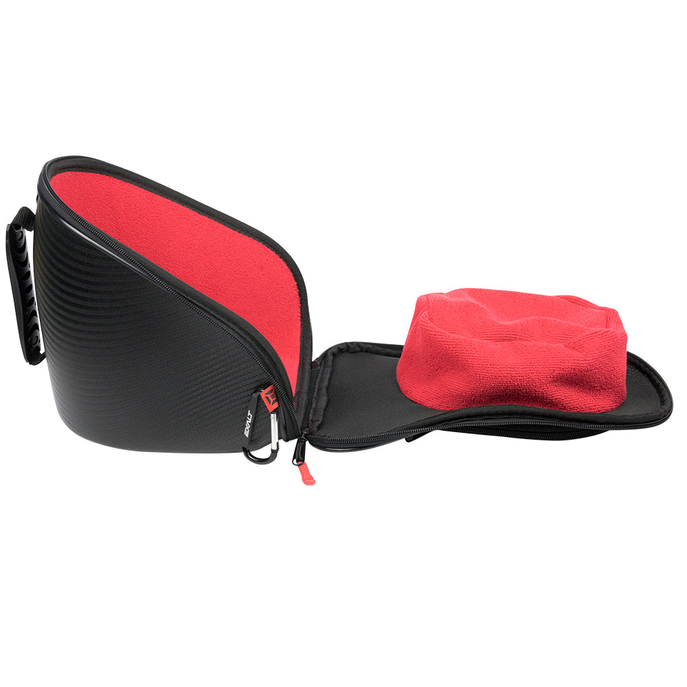 Exalt Paintball Carbon Loader/Goggle V3 Case Combo - Red - Exalt
