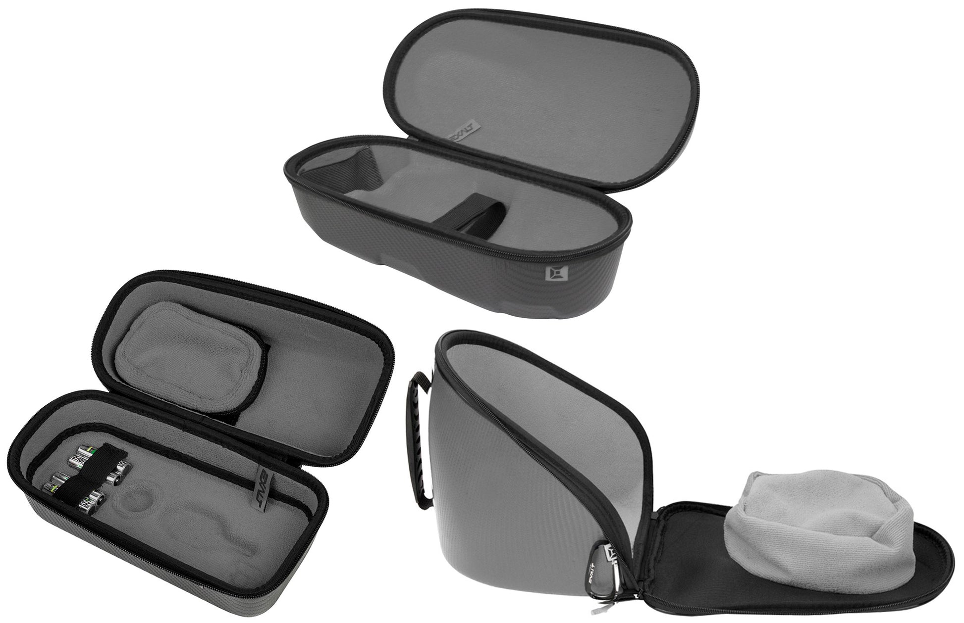Exalt Universal Carbon V3 Goggle &amp; Loader &amp; Tank Case - Charcoal Grey - Exalt