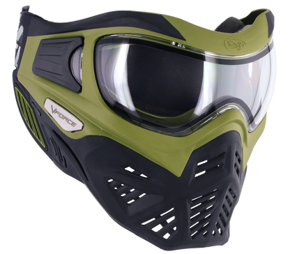 V-Force Grill 2.0 Paintball Goggle - Thermal Clear Lens - Crocodile (Olive/Black)