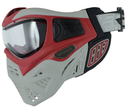 V-Force Grill 2.0 Paintball Goggle - Thermal Clear Lens - Dragon (Red/Grey)