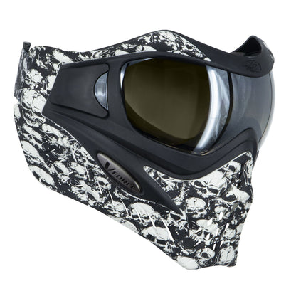 VForce Grill SE Catacomb with Quicksilver & Clear Thermal Lens - Black/White Skulls