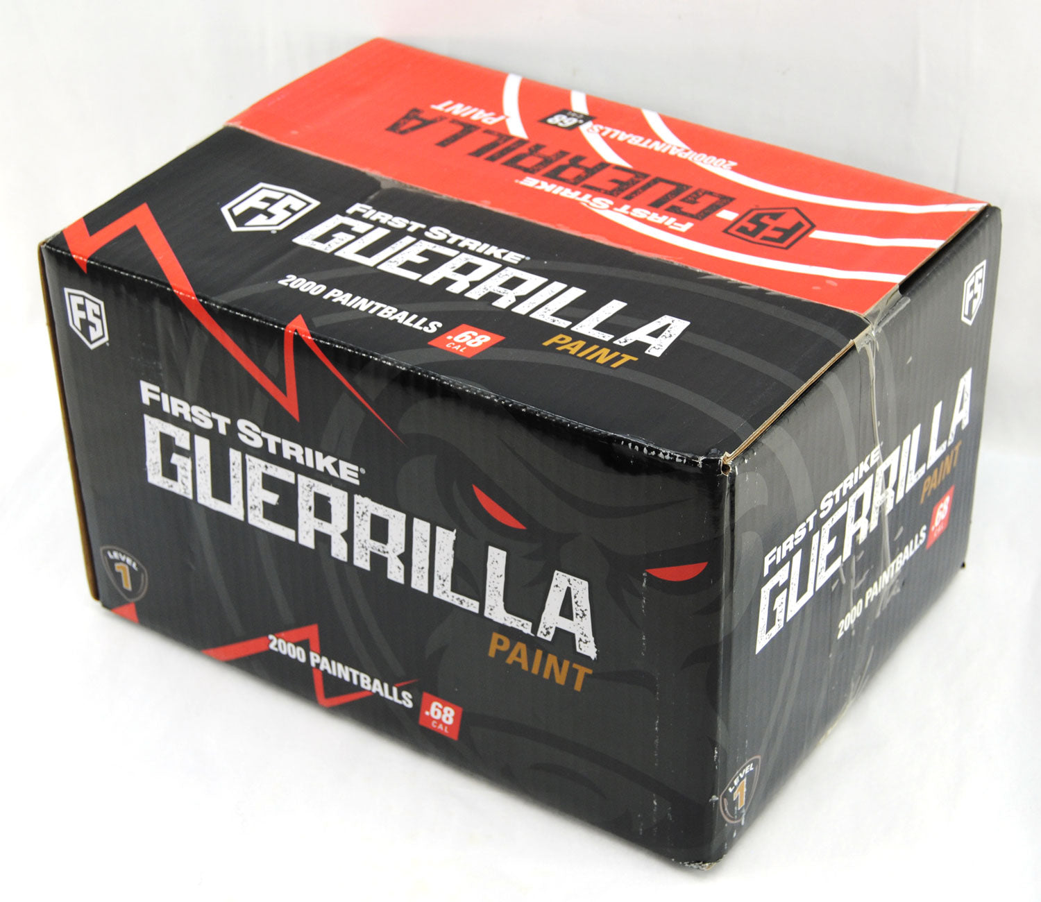 First Strike Guerrilla Paintballs 2000 Count Box - Pink Shell / Pink Fill - First Strike