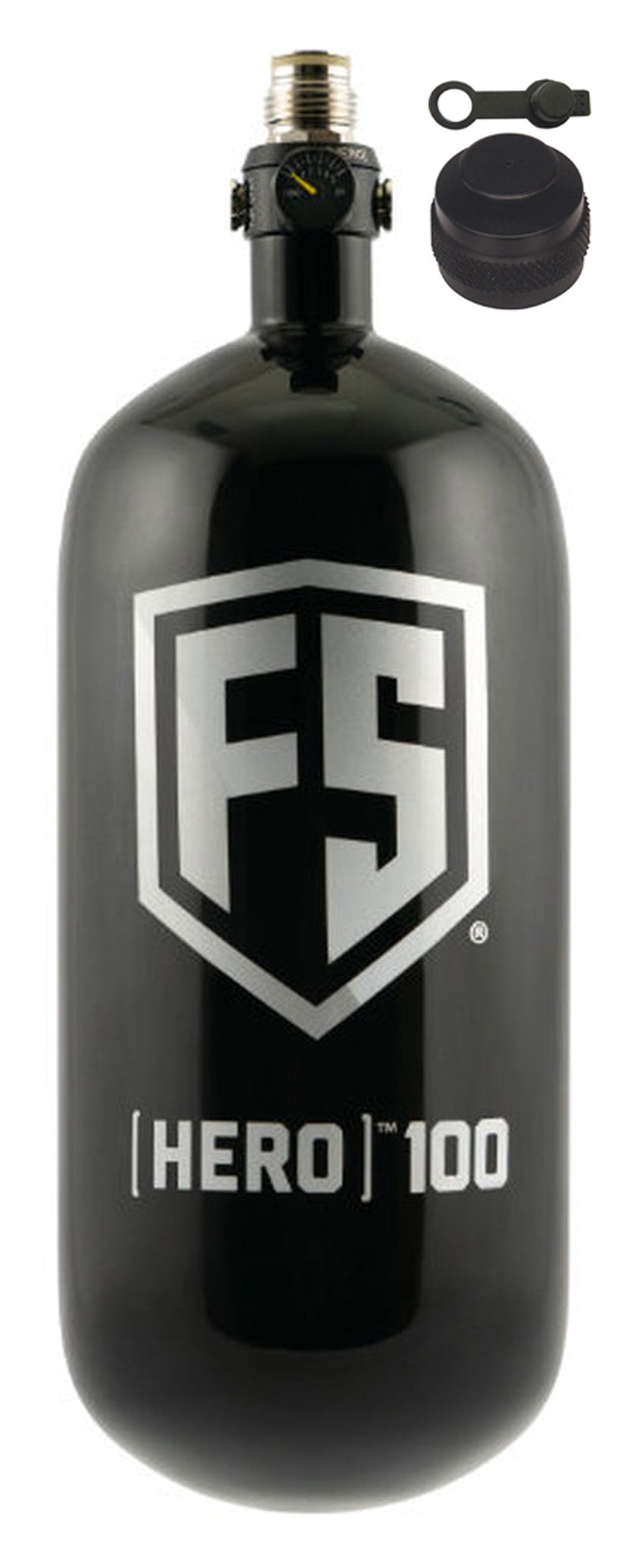 First Strike HERO 2.0 100ci 4500psi HPA Nitrogen Paintball Tank - First Strike