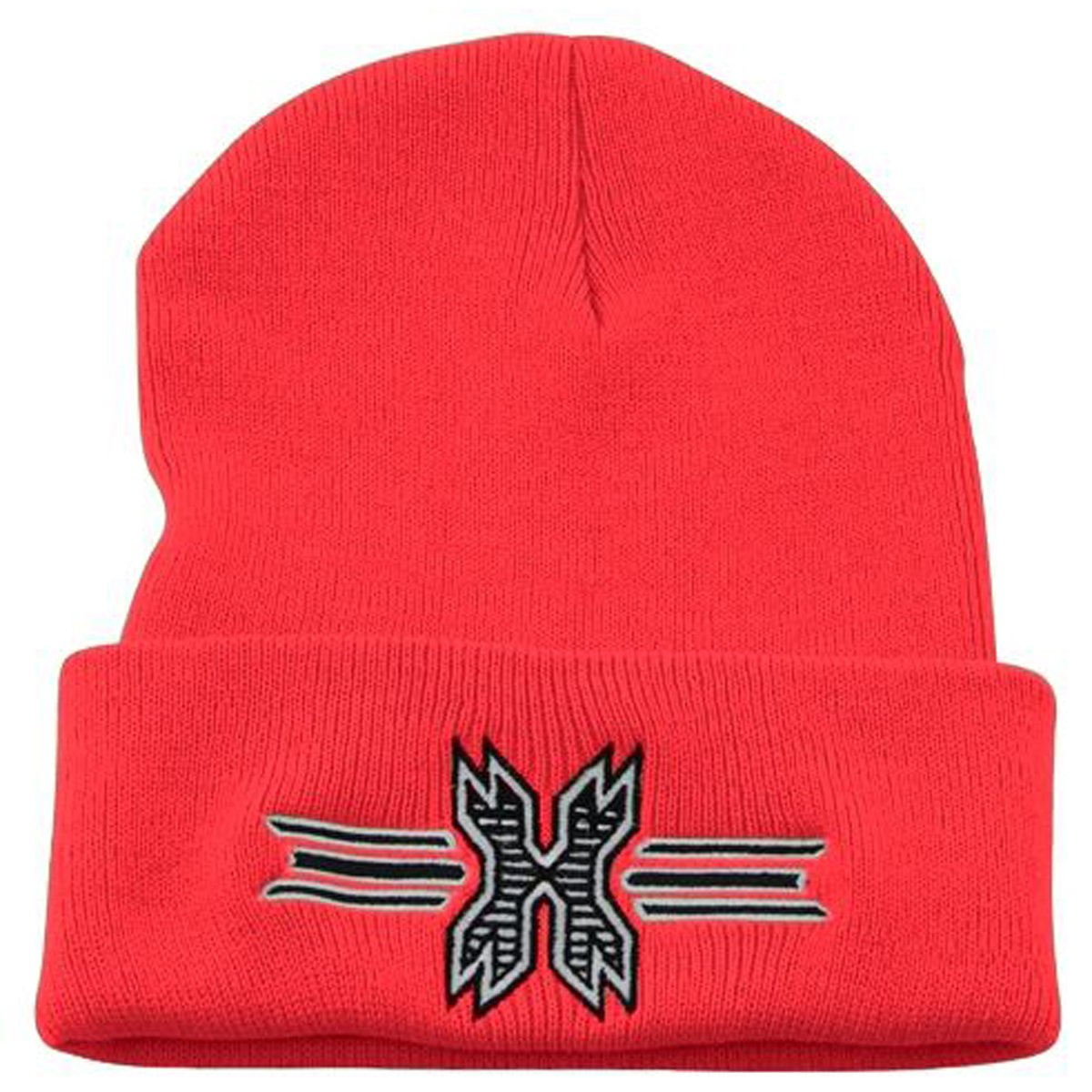 HK Army Beanie - Red &amp; Black - Social Paintball