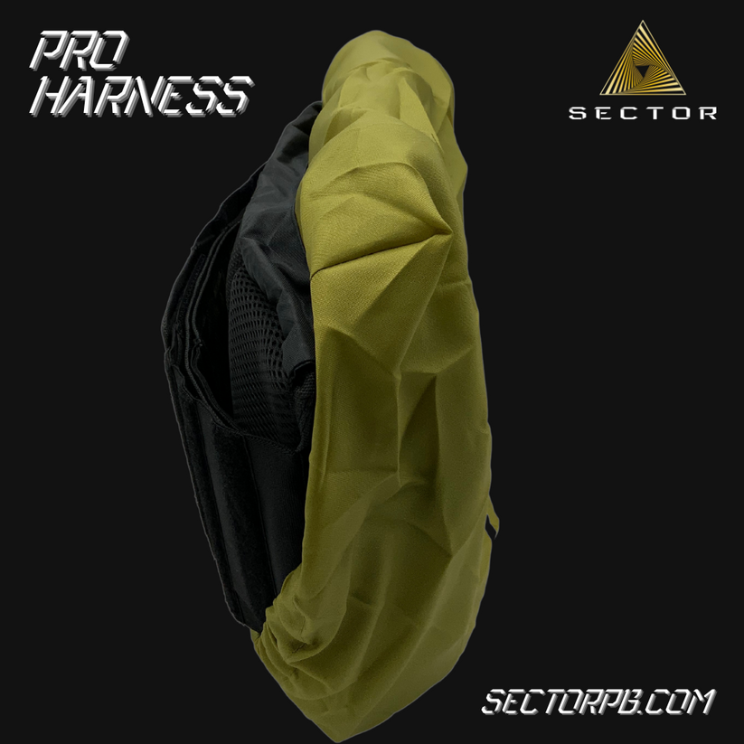 Sector Paintball Pro Harness 4+7 Black