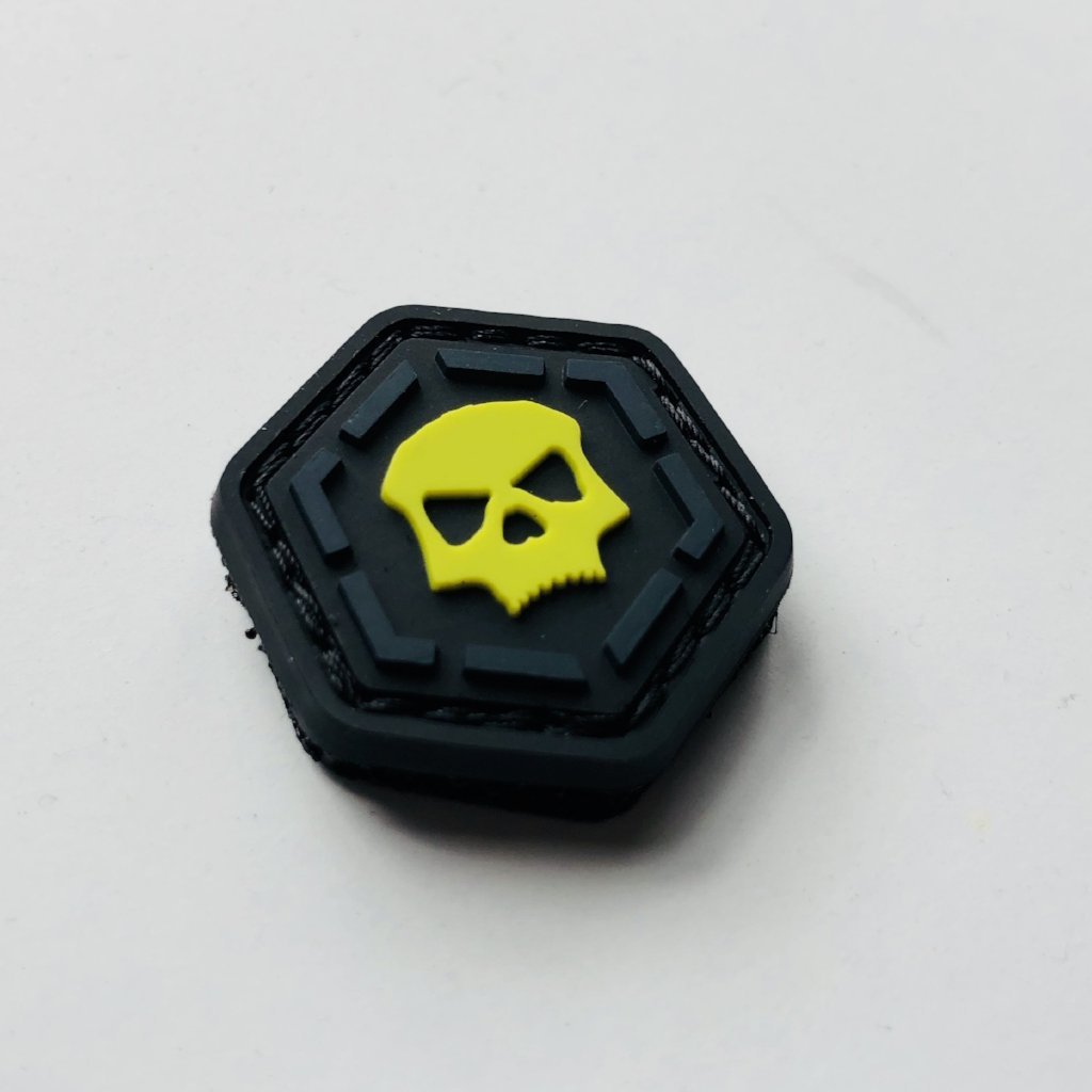Infamous Paintball Skull Icon Patch (1x1) - Infamous