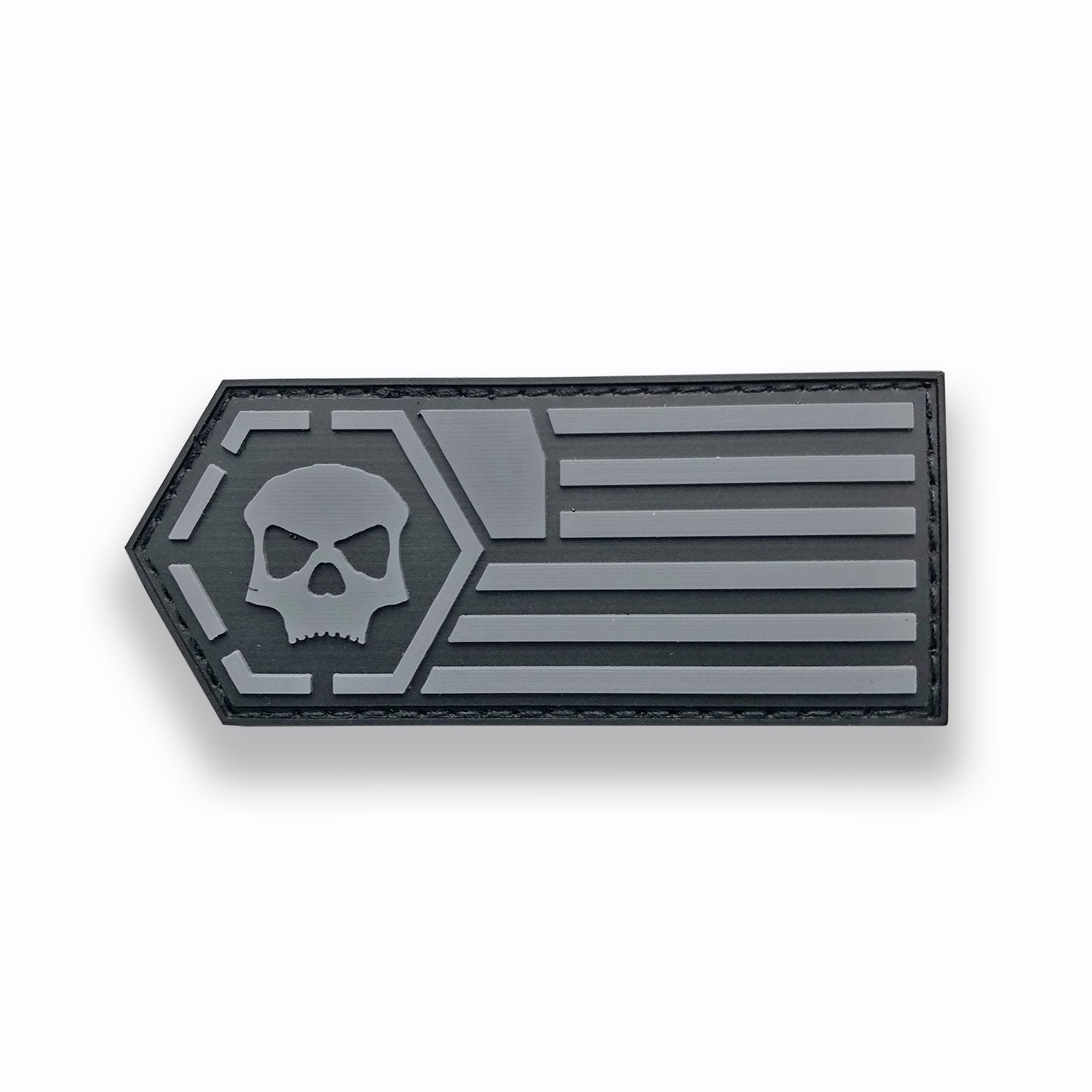Infamous Paintball Skulls &amp; Stripes Patch (3.5x1.5) - Infamous