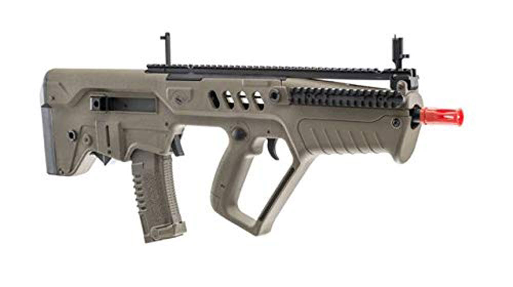 New Umarex UX IWI Elite Tavor CTAR Flat Top 6mm Electric AEG Airsoft Rifle FDE - Umarex