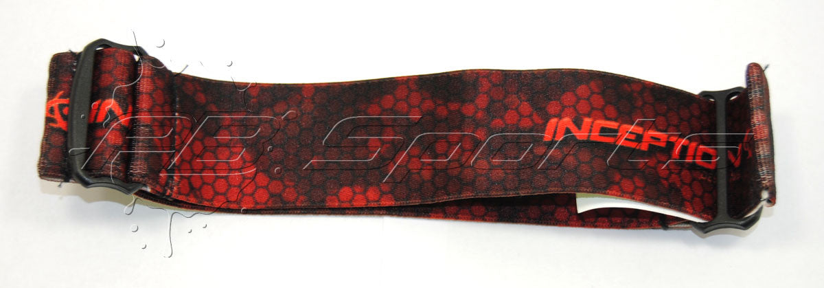 Inception Designs Goggle Strap fits JT Masks - Red - Inception Designs