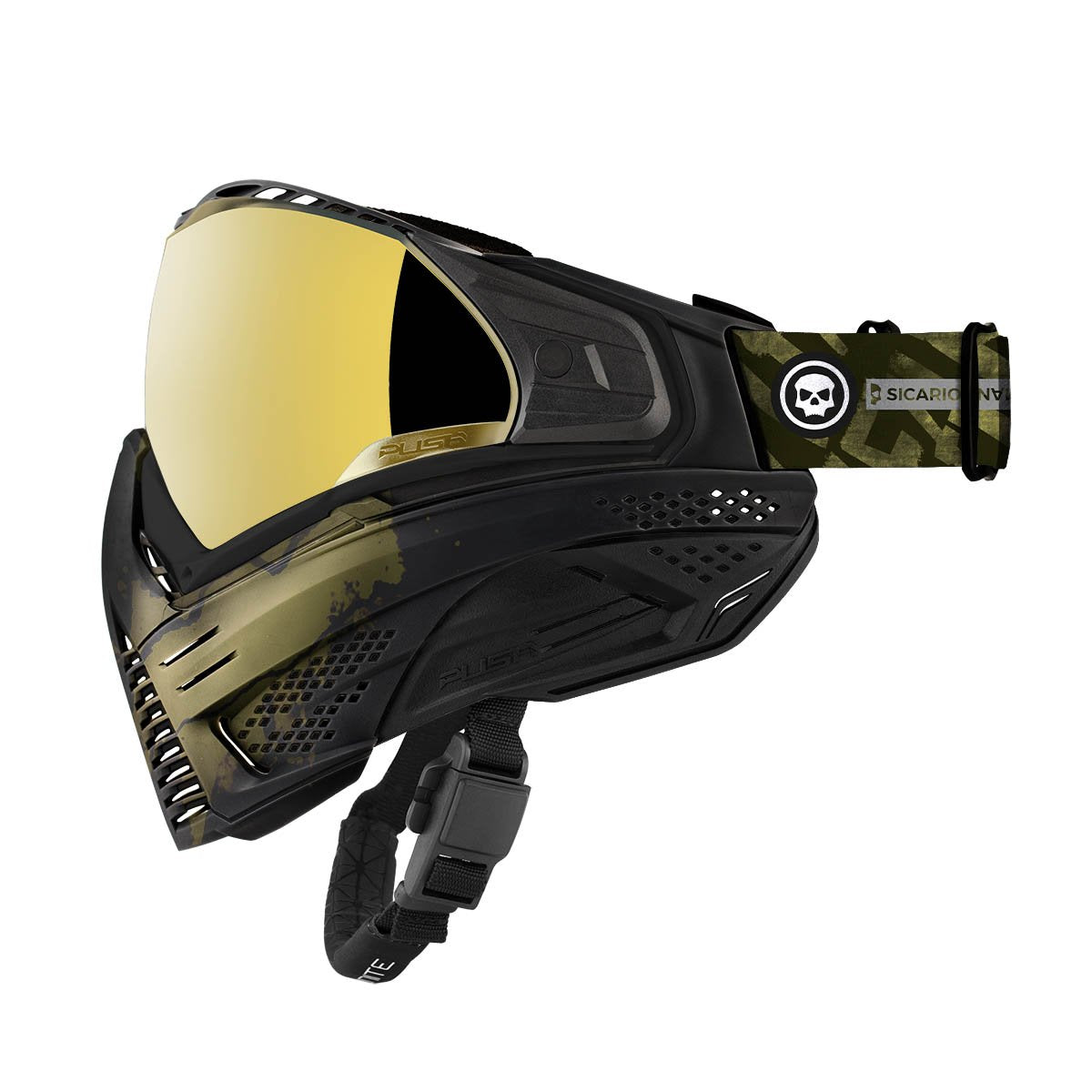 Push Unite Goggle - Infamous Skull Gold - Push