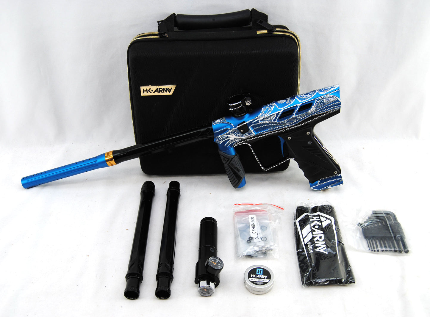 Used HK Army / Bob Long Limited Edition Oliver Lang T-Rex V-COM - Only 12 Made!!! - Blue/Black