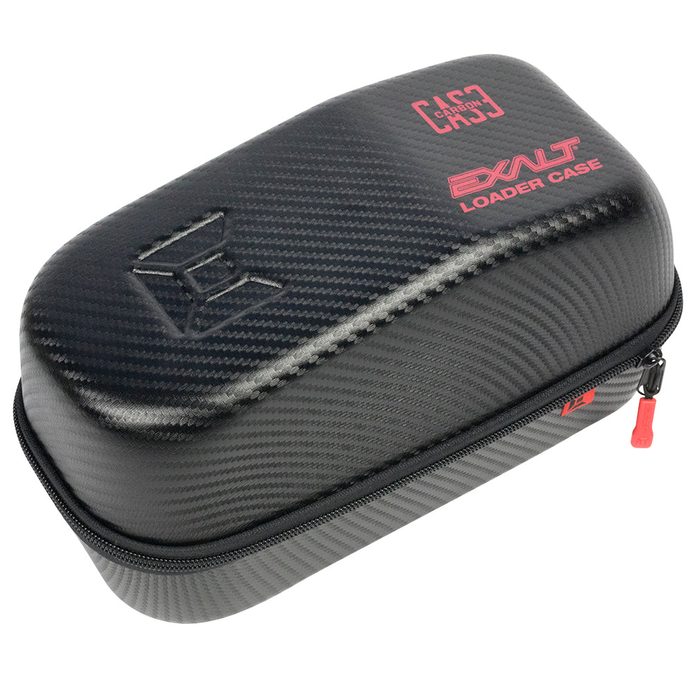 Exalt Paintball Carbon Tank/Loader Case Combo - Red - Exalt