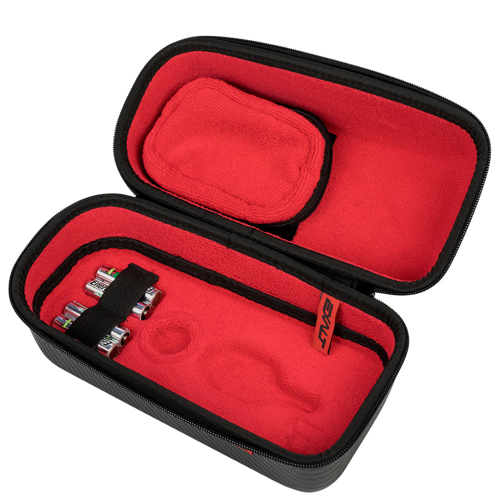 Exalt Paintball Carbon Tank/Loader/Goggle V3 Case Combo - Red - Exalt